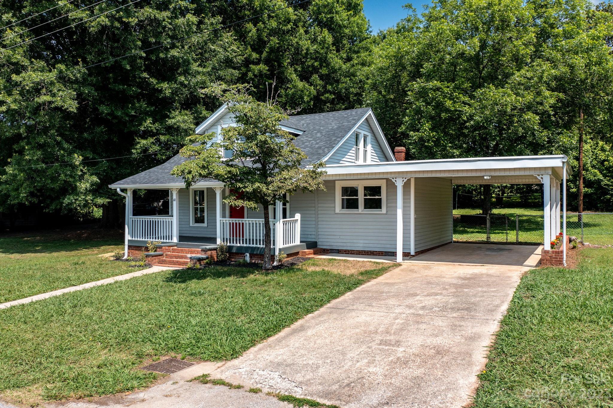60 Hunter Bridge Road Stony Point, NC 28678 - Photo 2 of 43 front view of a house with a yard