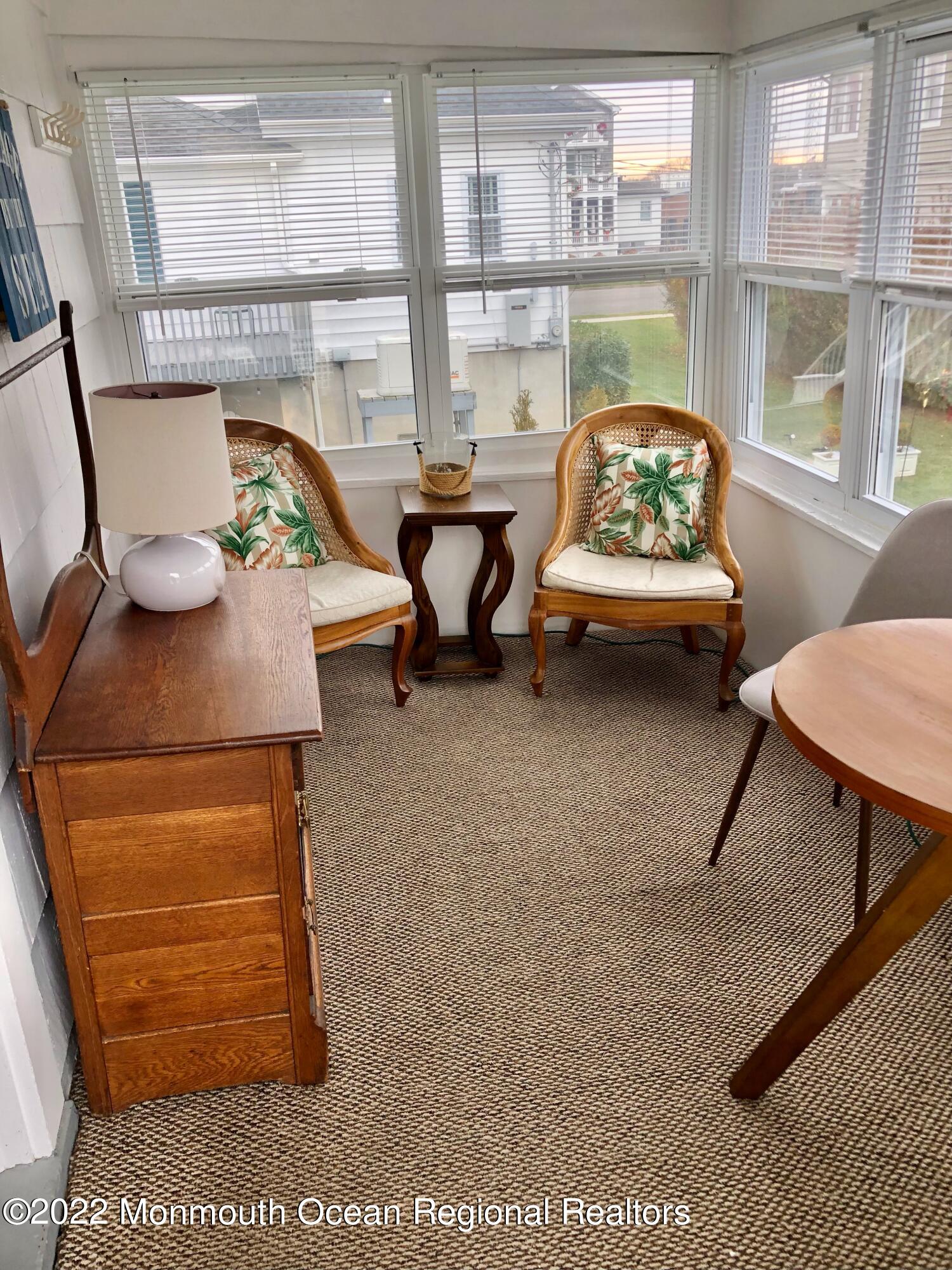 106 Lincoln Lane, Unit WINTER RENTAL Avon-by-the-Sea, NJ 07717 - Photo 7 of 11 Enclosed Porch