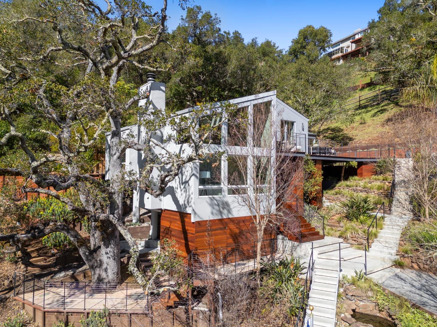 27201 Moody Road Los Altos Hills, CA 94022 - Photo 1 of 43 a view of a house with a yard