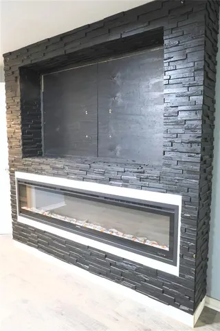 a close view of stove