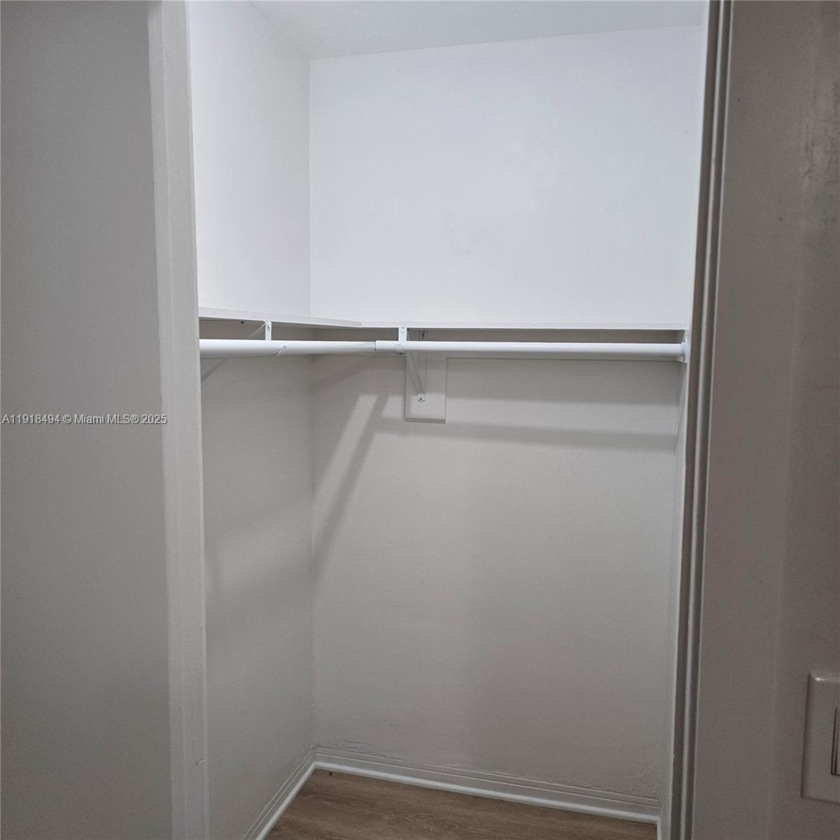 122 Northwest Boulevard, Unit B Miami, FL 33126 - Photo 10 of 17 a close up view of racks on the wall