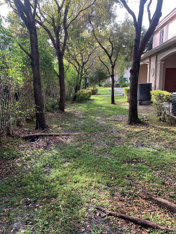 2663 Southwest 82nd Avenue, Unit 104 Miramar, FL 33025 - Photo 12 of 28 a view of a yard with plants and trees