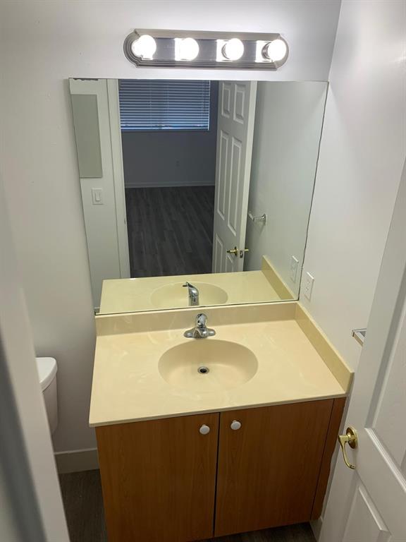 2663 Southwest 82nd Avenue, Unit 104 Miramar, FL 33025 - Photo 23 of 28 a bathroom with a sink and a mirror