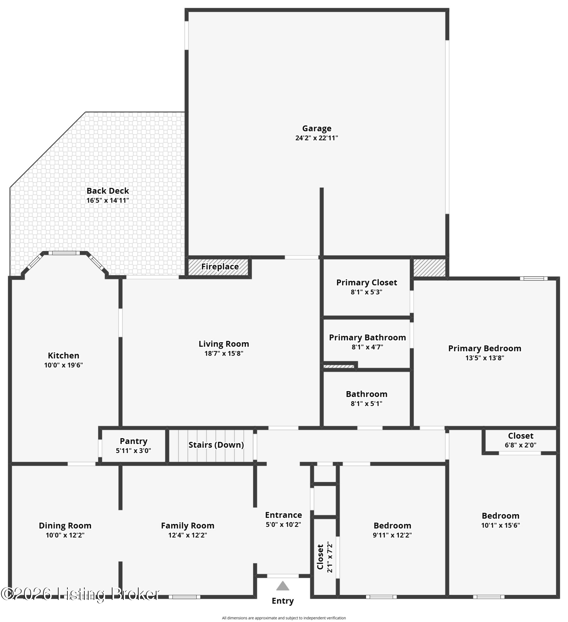 8911 Acushnet Road Louisville, KY 40242 - Photo 42 of 44 8911 Acushnet Road, 40242 - Floor Plan - Main Floor