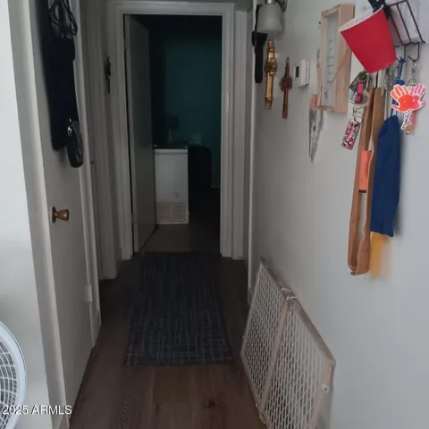 a view of walk in closet