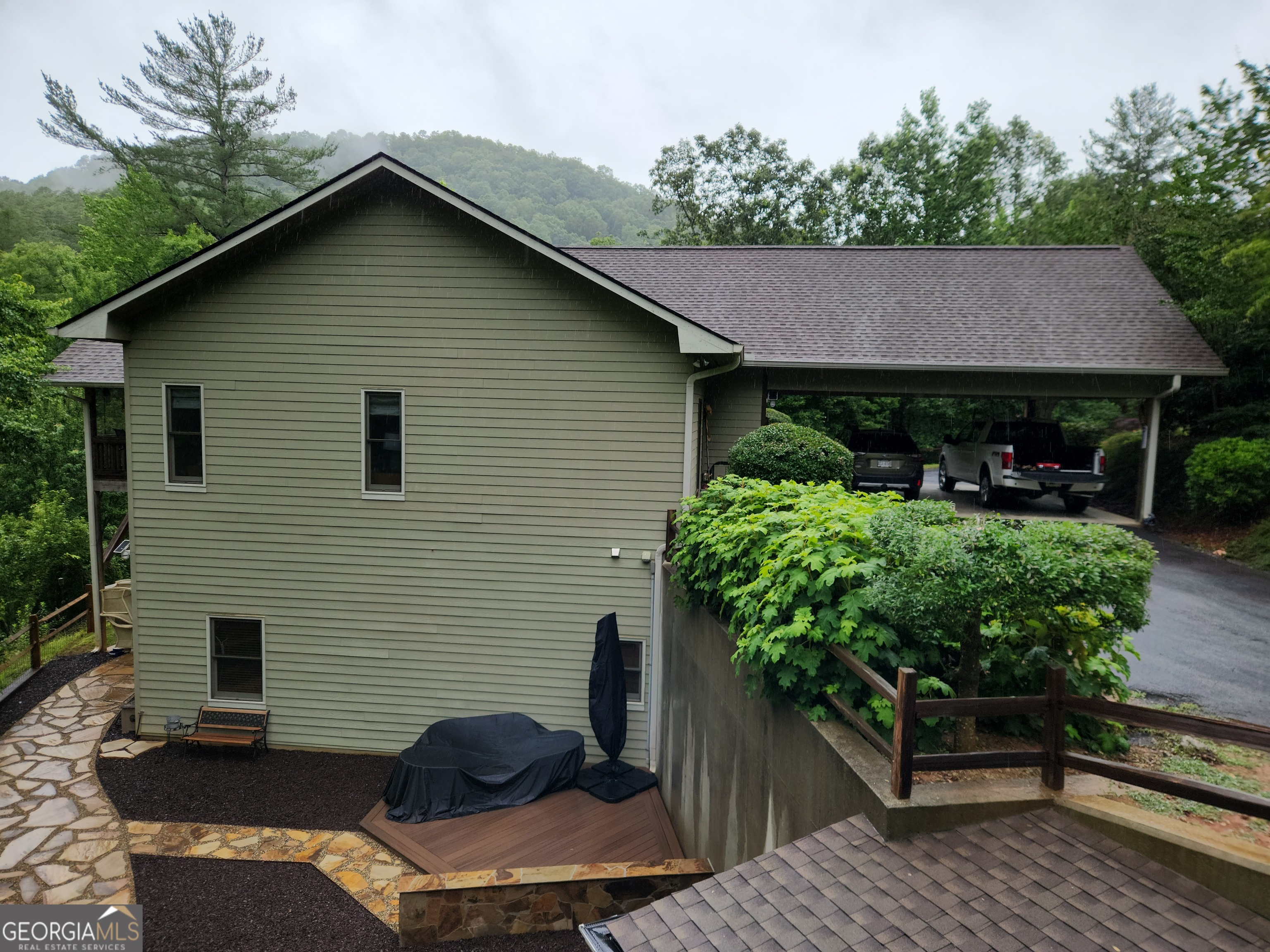 299 Celestial Circle Clayton, GA 30525 - Photo 72 of 89 a backyard of a house with seating space