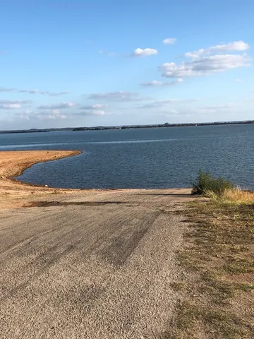 a view of an ocean and beach