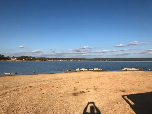 a view of an ocean and beach