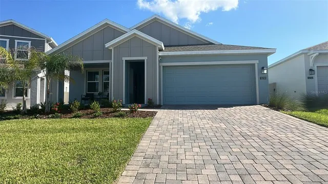 a front view of house with yard