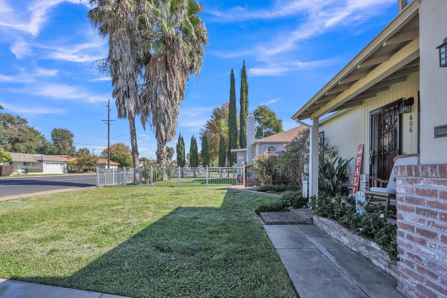 606 West Turner Road Lodi, CA 95240 - Photo 41 of 41 a view of a patio with a yard