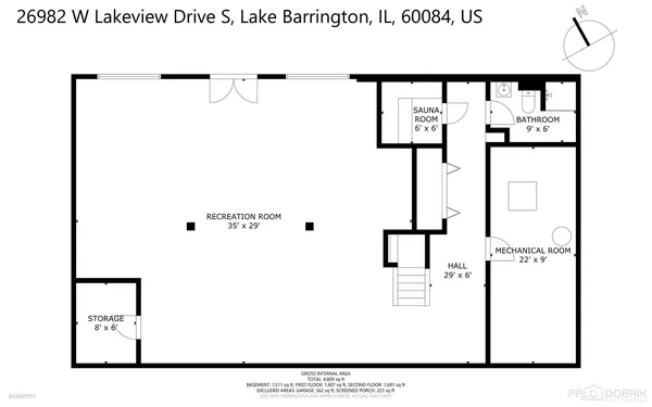 a picture of a floor plan
