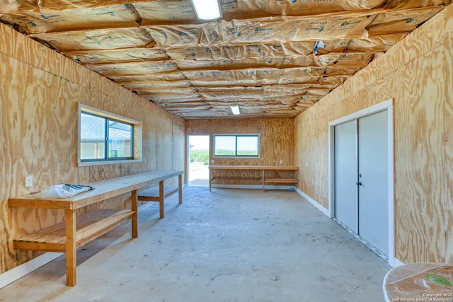 a view of a storage & utility room