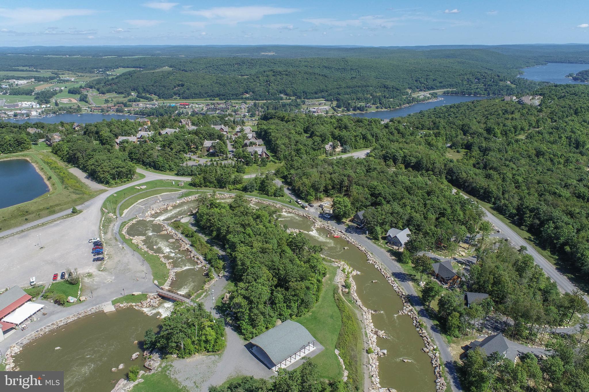 47 Fern Loop Oakland, MD 21550 - Photo 12 of 29 an aerial view of a city with lots of residential buildings