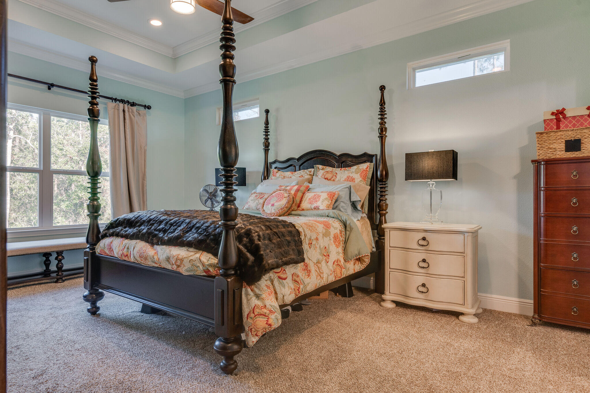 8640 Sand Pine Drive Navarre, FL 32566 - Photo 22 of 58 a bedroom with a bed and a window