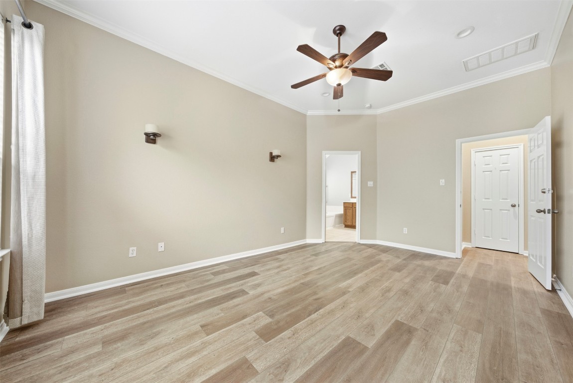 2989 Peacemaker Street Round Rock, TX 78681 - Photo 27 of 40 wooden floor in an empty room