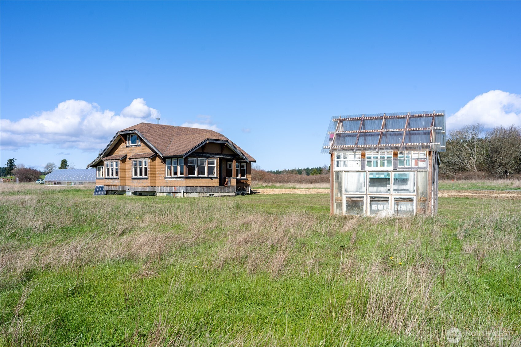 5625 Fisherman Bay Road Lopez Island, WA 98261 - Photo 35 of 40 a house view with a outdoor space