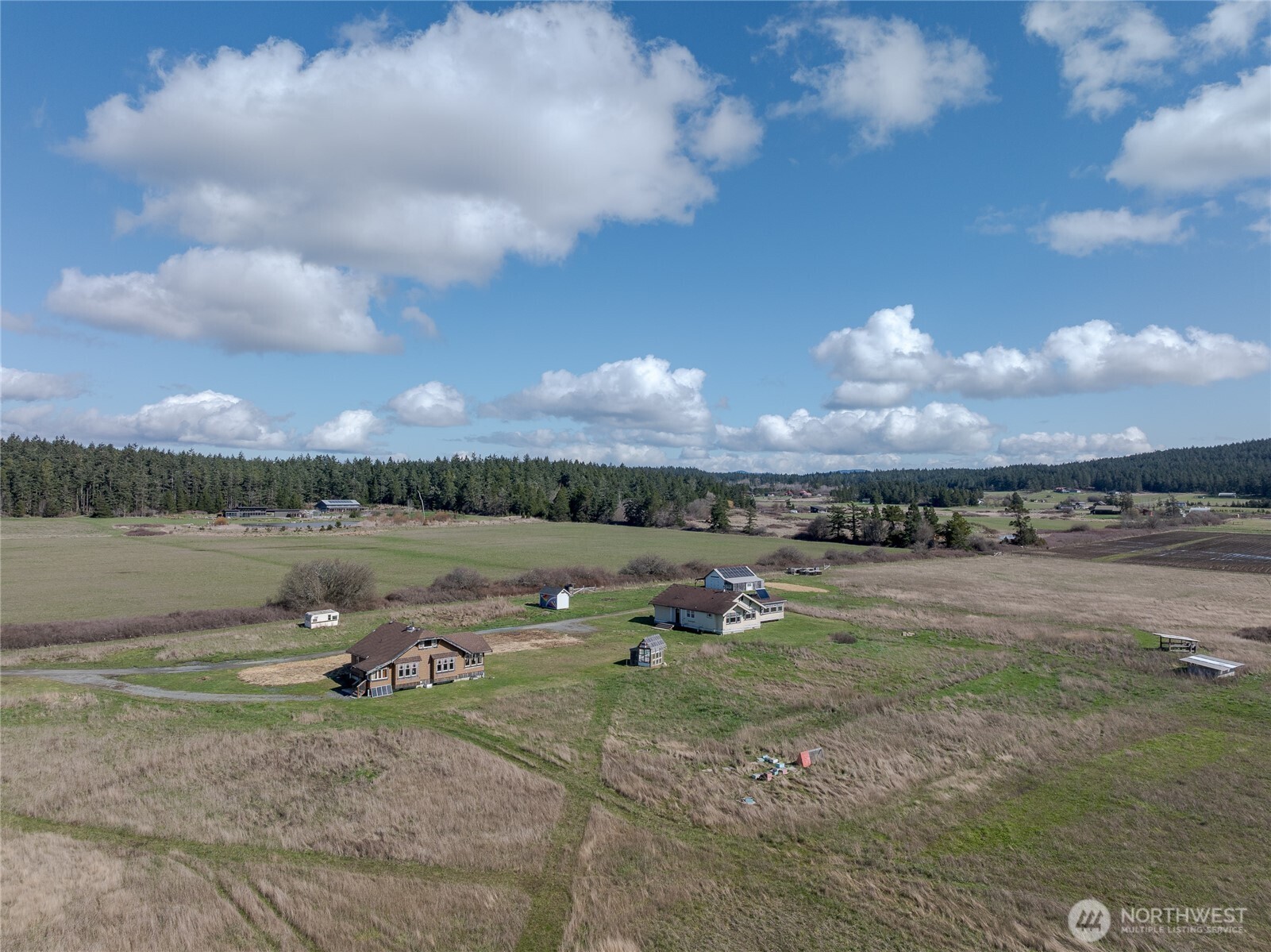 5625 Fisherman Bay Road Lopez Island, WA 98261 - Photo 10 of 40 a view of a lake in middle of the town