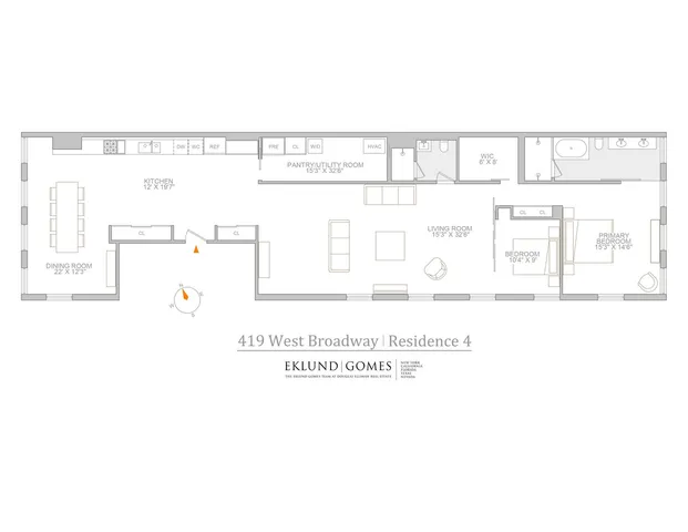 $3,000,000 | 419 West Broadway, Unit 4S | SoHo