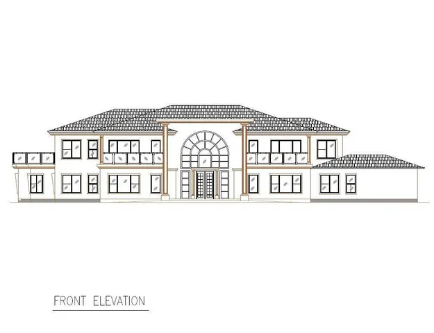 a black and white photo of a building