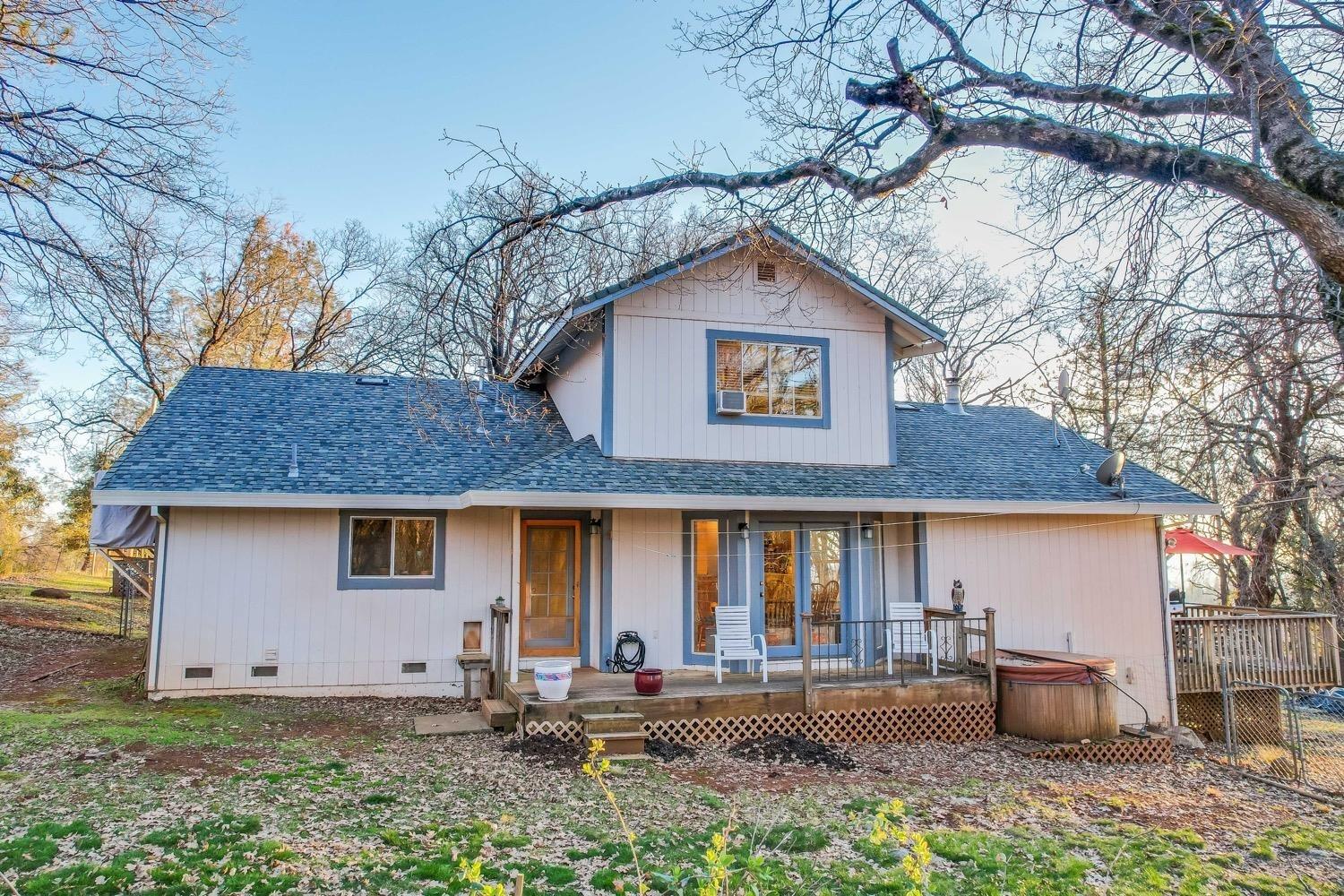 5271 Caprine Road Greenwood, CA 95635 - Photo 26 of 39 a front view of a house with garden