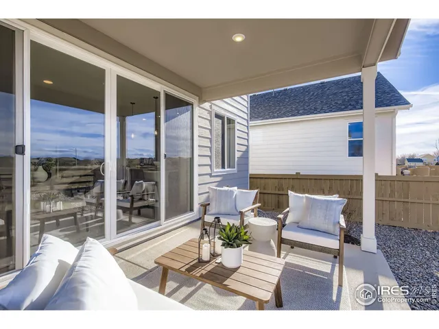 a view of a lake with a building in the background