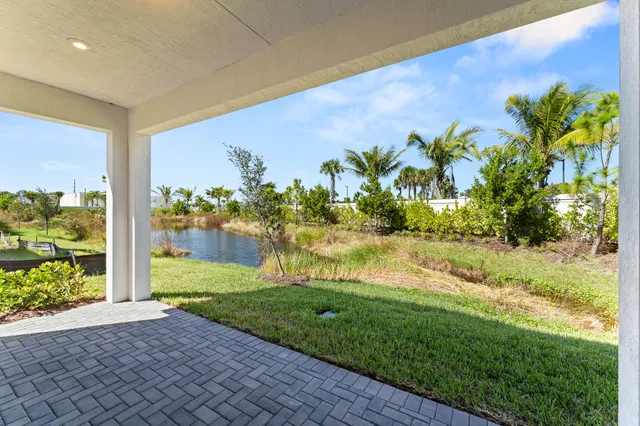 a view of a back yard