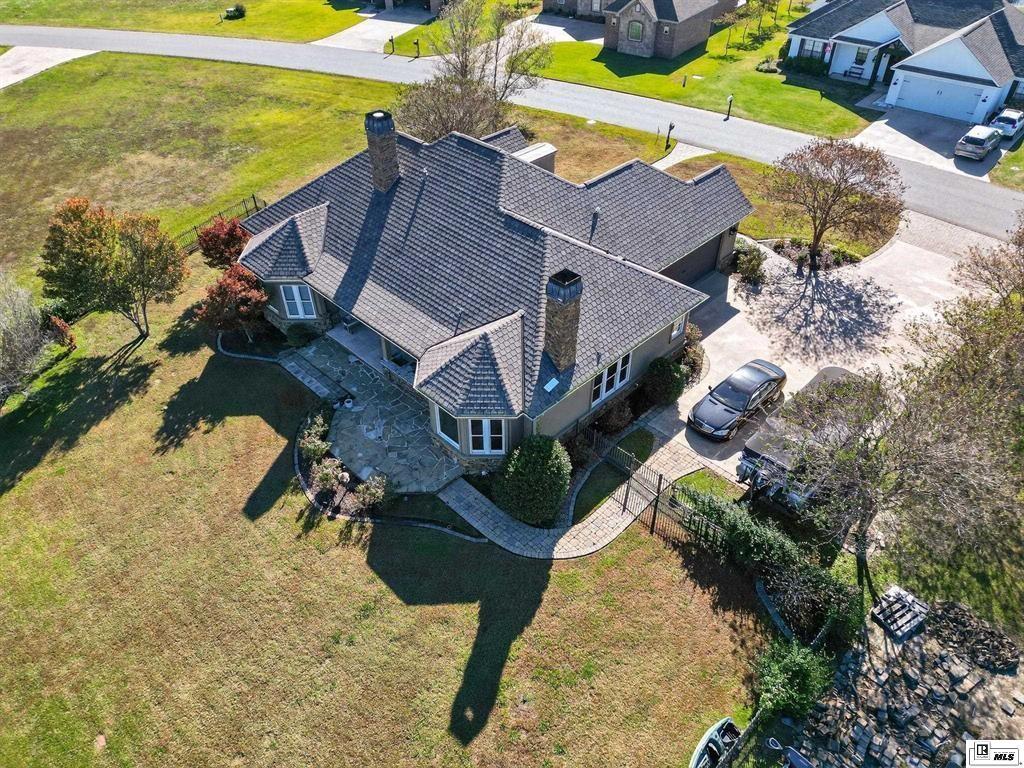 114 Apache Trail Delhi, LA 71232 - Photo 14 of 38 an aerial view of a house with a ocean view