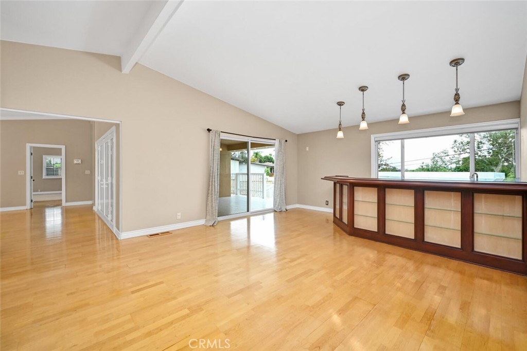 5531 Rockledge Drive Buena Park, CA 90621 - Photo 22 of 64 a view of an empty room with window and kitchen view