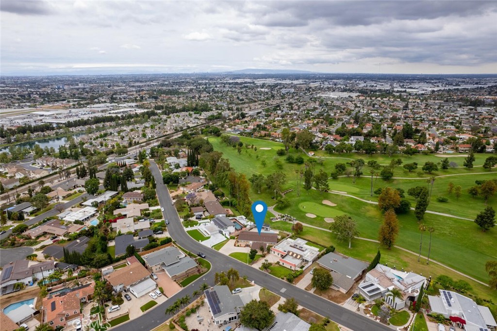 5531 Rockledge Drive Buena Park, CA 90621 - Photo 62 of 64 an aerial view of a city with lots of residential buildings
