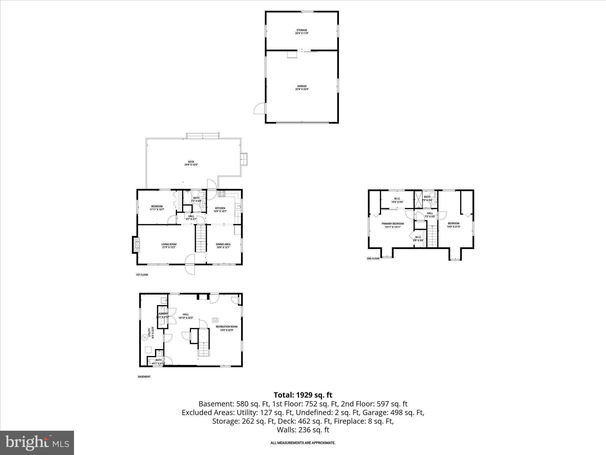 220 Everett Road Monkton, MD 21111 - Photo 36 of 36 Combined Floor Plans