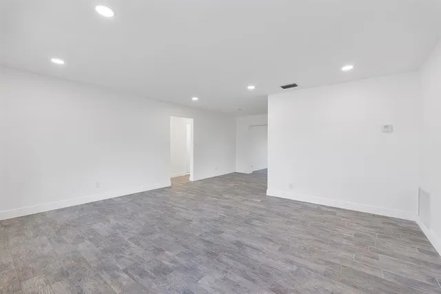 a view of empty room