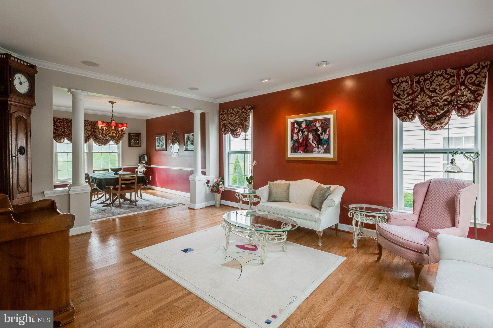 11020 Country Club Road New Market, MD 21774 - Photo 12 of 30 Large Living Room flowing to Dining room