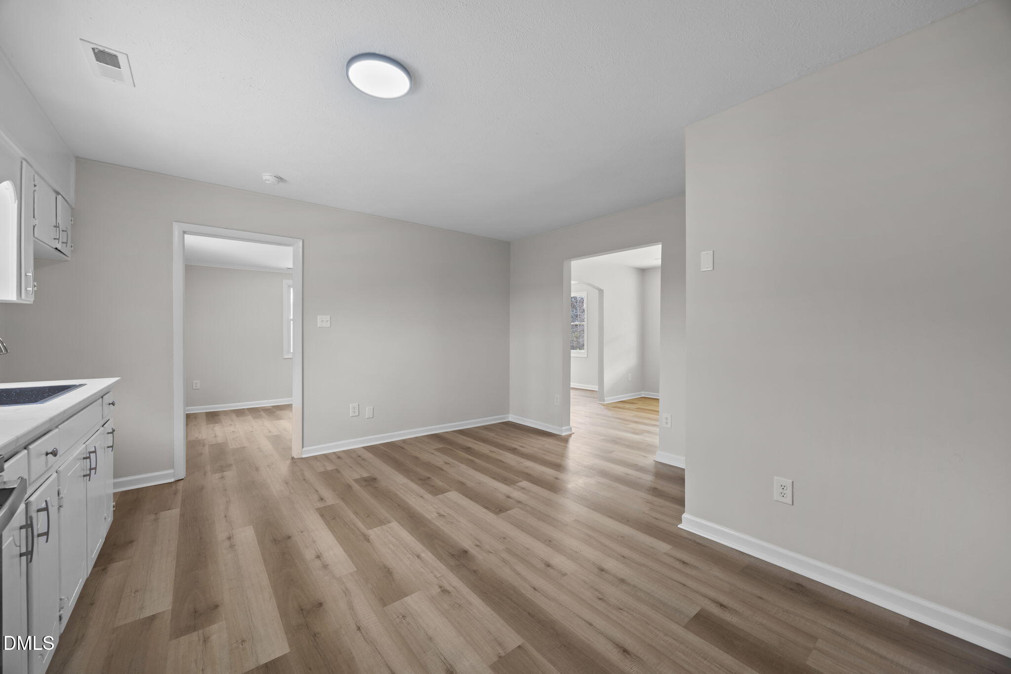 3285 Free Union Church Road Pinetown, NC 27865 - Photo 12 of 41 a view of an empty room and wooden floor