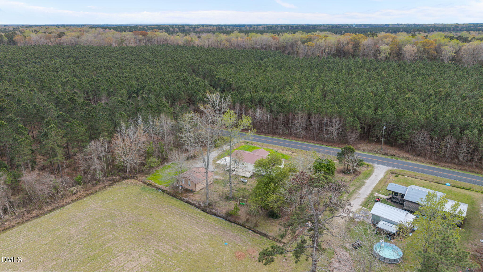 3285 Free Union Church Road Pinetown, NC 27865 - Photo 40 of 41 a view of a lake with a mountain