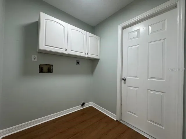 a view of cabinets