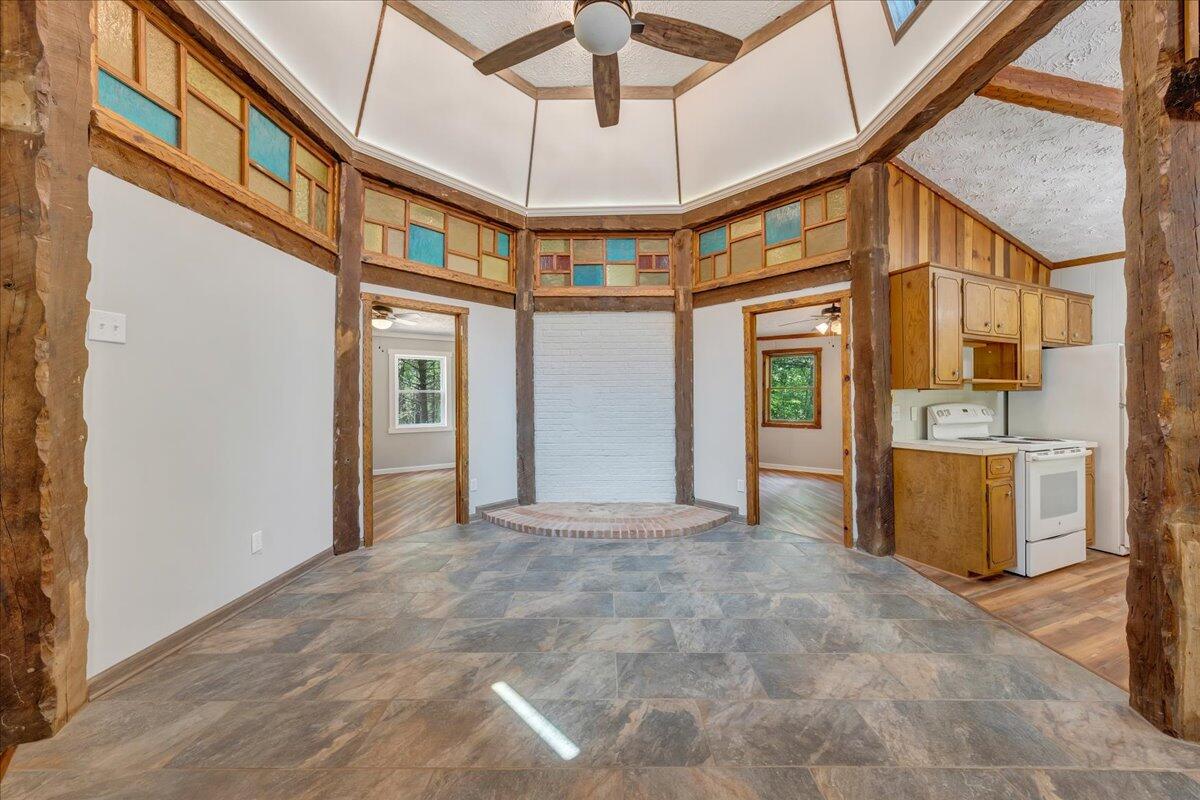 1902 Webbs Mill Road North Floyd, VA 24091 - Photo 20 of 30 a view of a big room with a chandelier