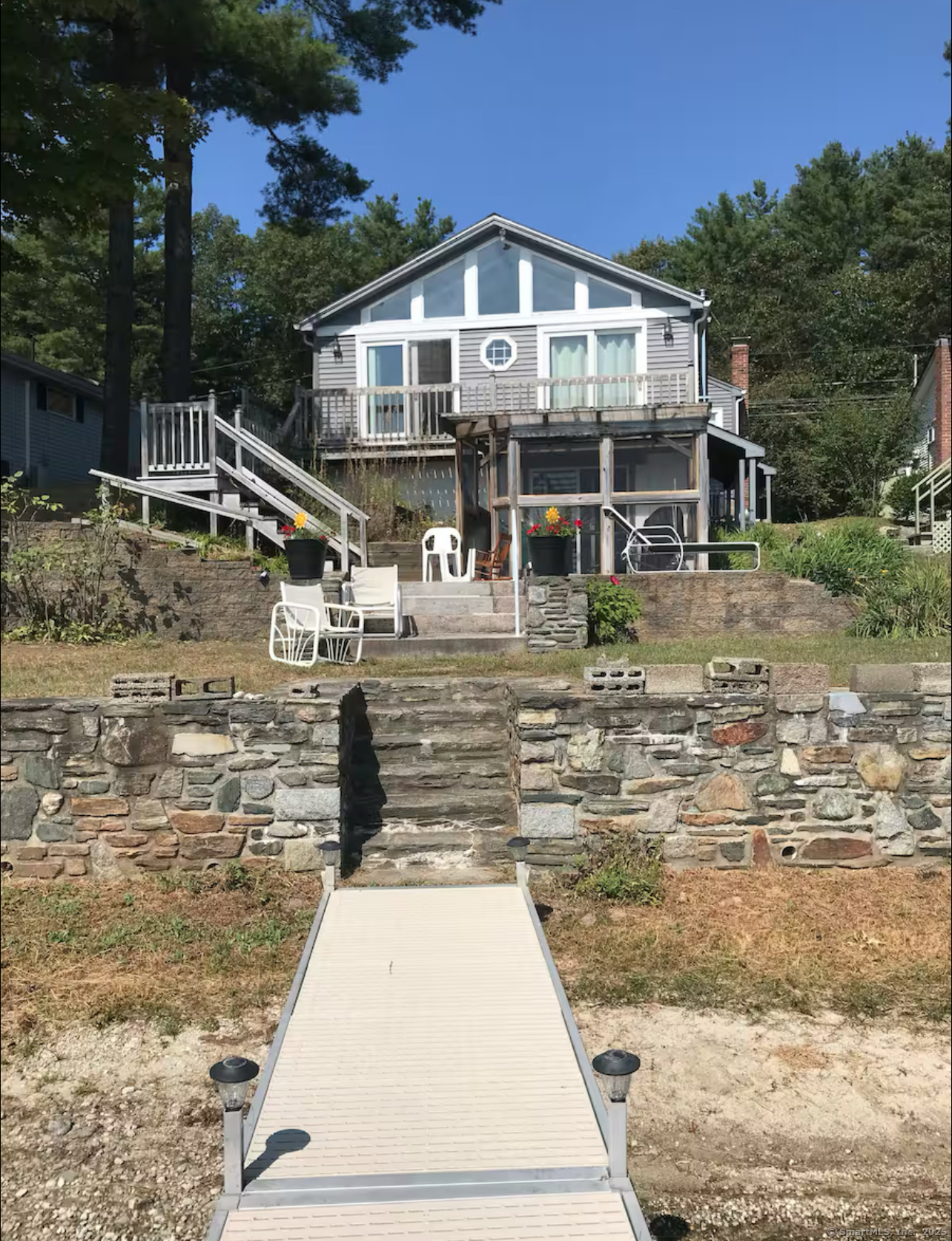 203 Pine Hollow Road Killingly, CT 06241 - Photo 4 of 33 a front view of a house with a yard