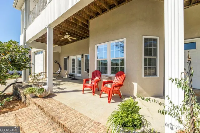 a view of deck with patio
