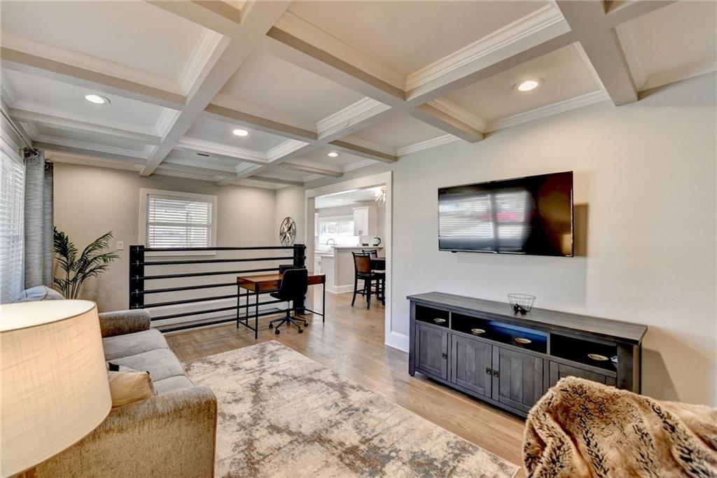 2945 Monterey Drive Decatur, GA 30032 - Photo 12 of 93 a living room with furniture and a flat screen tv