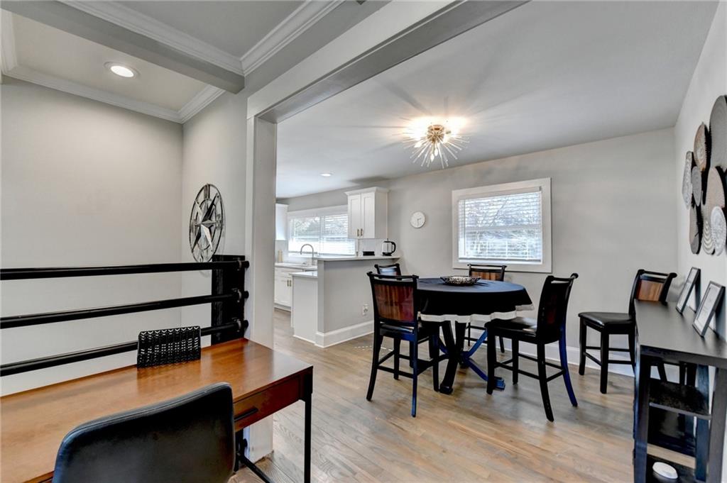 2945 Monterey Drive Decatur, GA 30032 - Photo 17 of 93 a view of a dining room with furniture and wooden floor