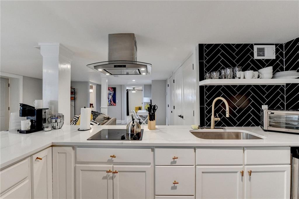 2945 Monterey Drive Decatur, GA 30032 - Photo 60 of 93 a kitchen with a refrigerator and a sink