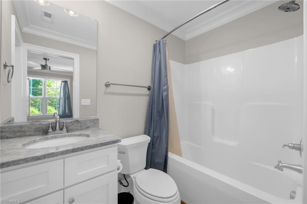 8442 Fairgrove Church Road Browns Summit, NC 27214 - Photo 18 of 24 Upstairs en-suite bathroom