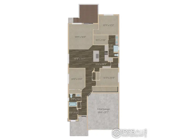 a picture of a wall with a building