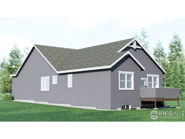 a view of house with backyard