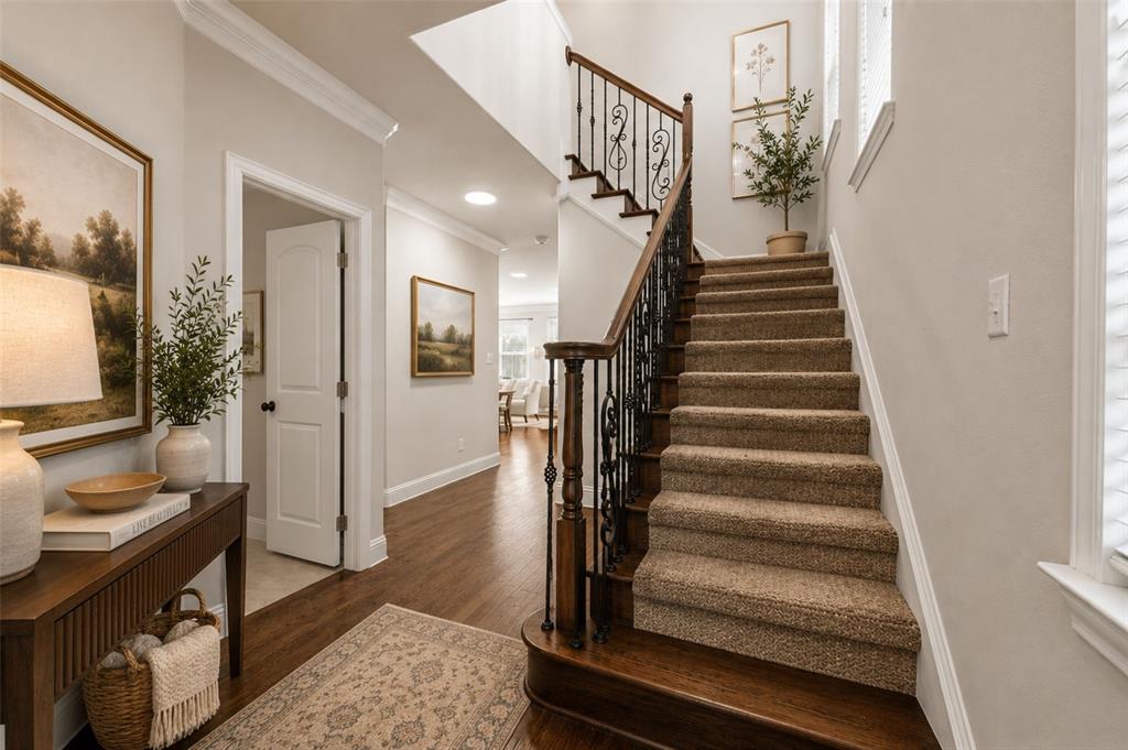 250 Churchill Loop Grapevine, TX 76051 - Photo 4 of 38 Entry foyer welcomes you. Virtually staged.
