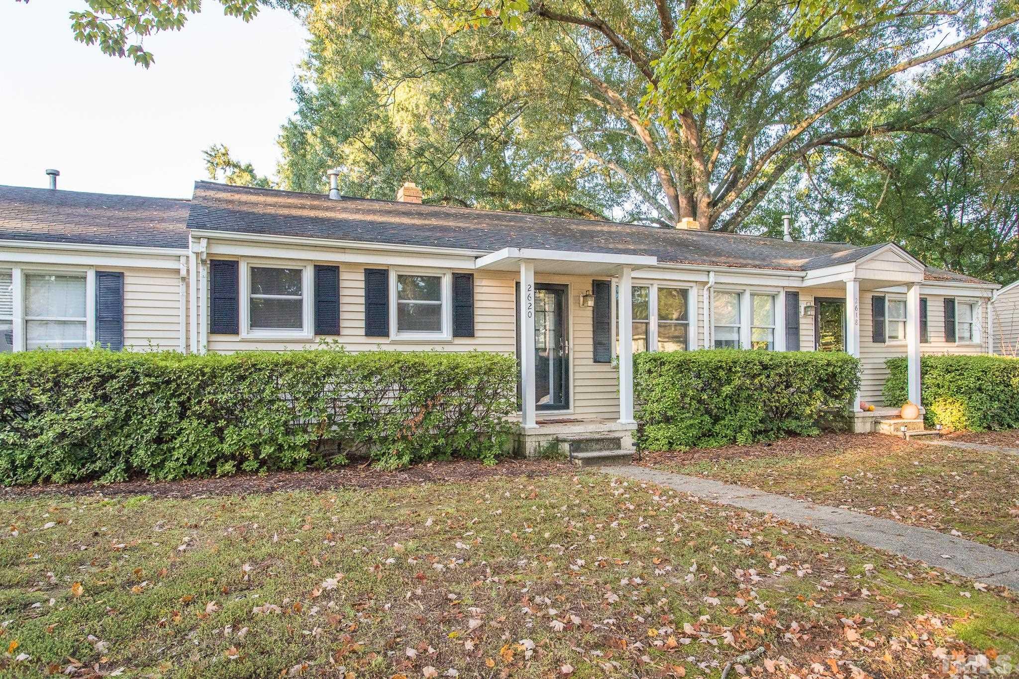 2620 McNeil Street, Unit 2620 Raleigh, NC 27608 - Photo 2 of 23 front view of a house with a yard