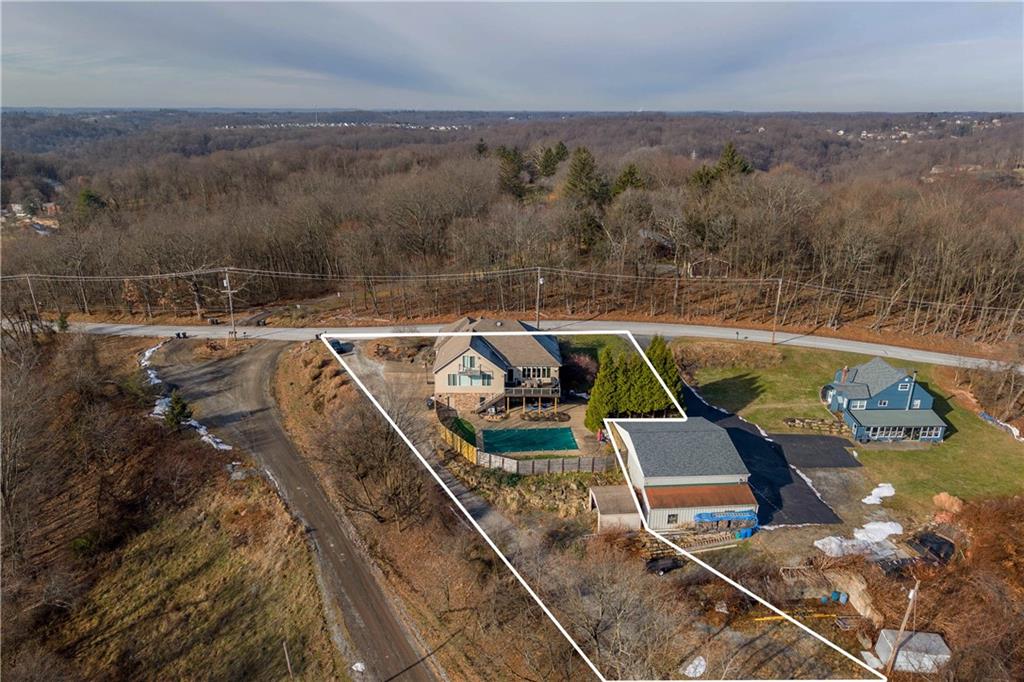 806 Harmony Road Pittsburgh, PA 15237 - Photo 47 of 48 Outline of 0.92 acre lot.