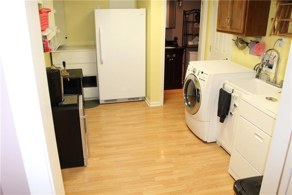 1957 Brodhead Road Aliquippa, PA 15001 - Photo 15 of 19 Check out this laundry room in lower level. Room for all your extras also, frezer, wine cooler, extra storage you decide.