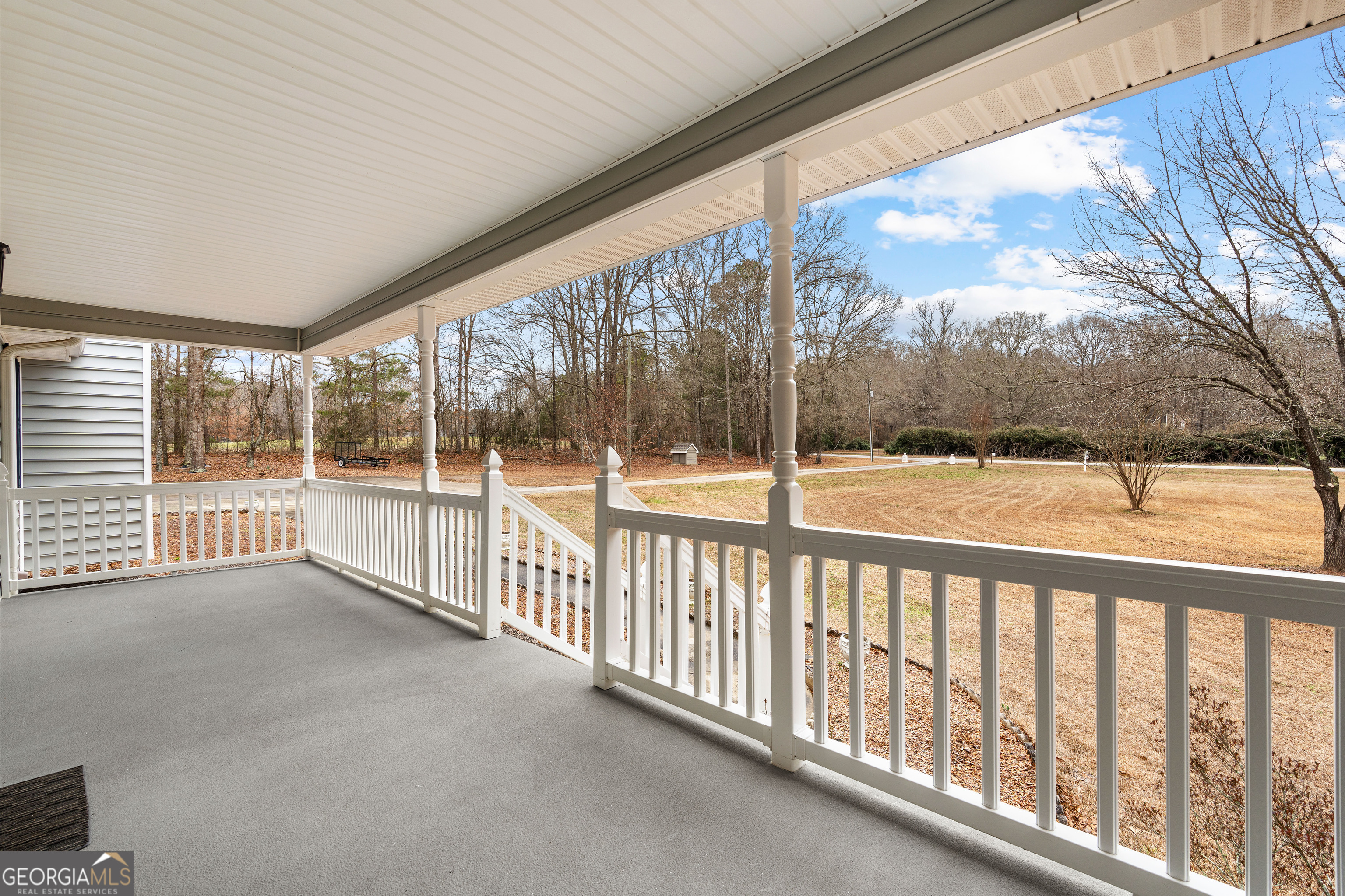 423 Woods Road Brooks, GA 30205 - Photo 30 of 48 a view of a porch