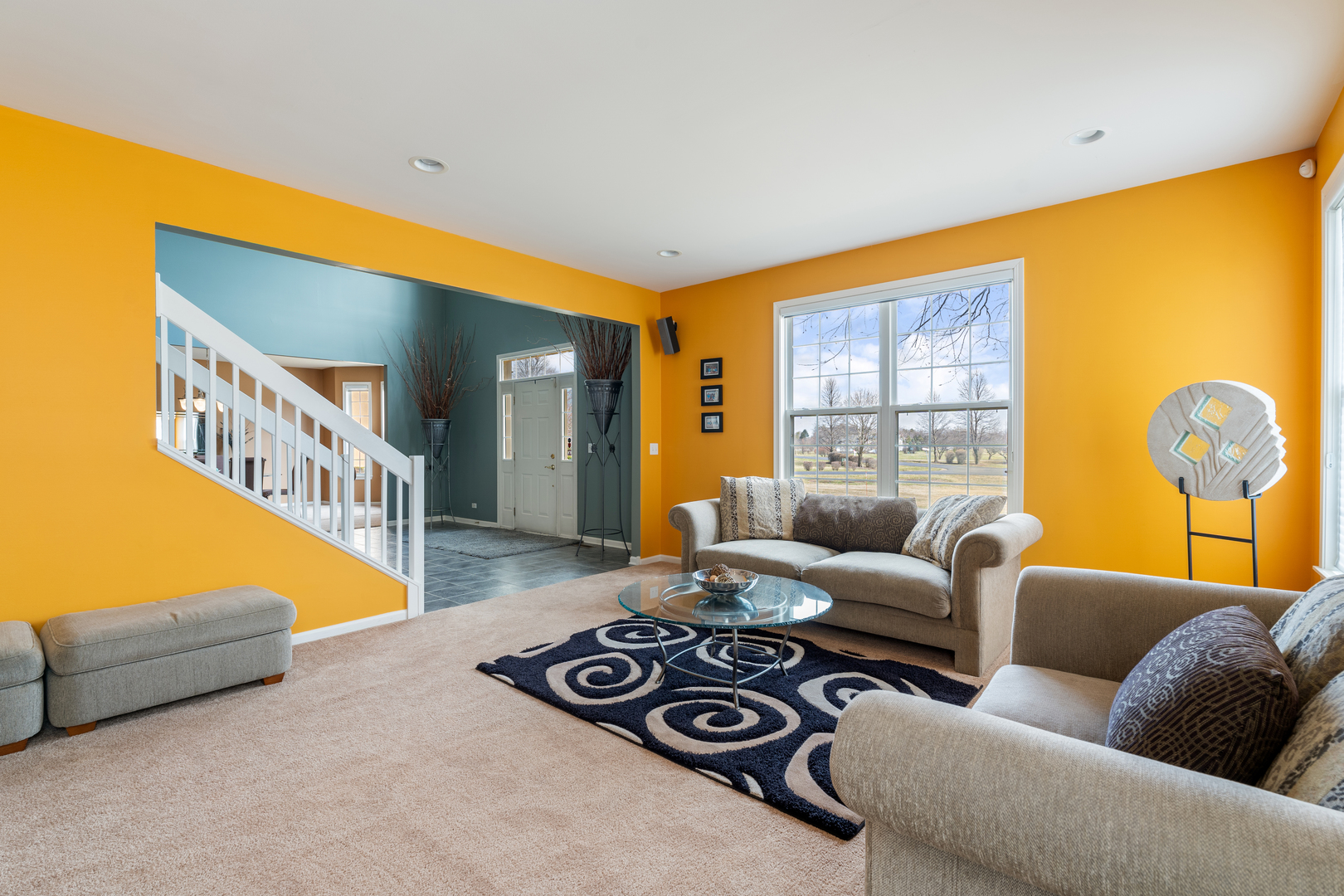 809 Magnuson Court Barrington, IL 60010 - Photo 12 of 33 a living room with furniture and a window